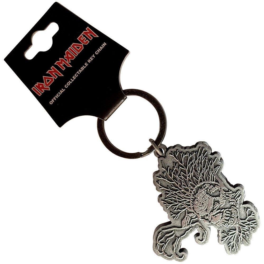 Iron Maiden - Fear Of The Dark Eddie Keychain - Silver coloured